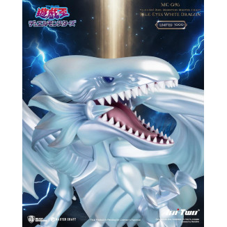 Beast Kingdom - Master Craft YU-GI-OH Duel Monsters - Dragon Bianco con occhi blu