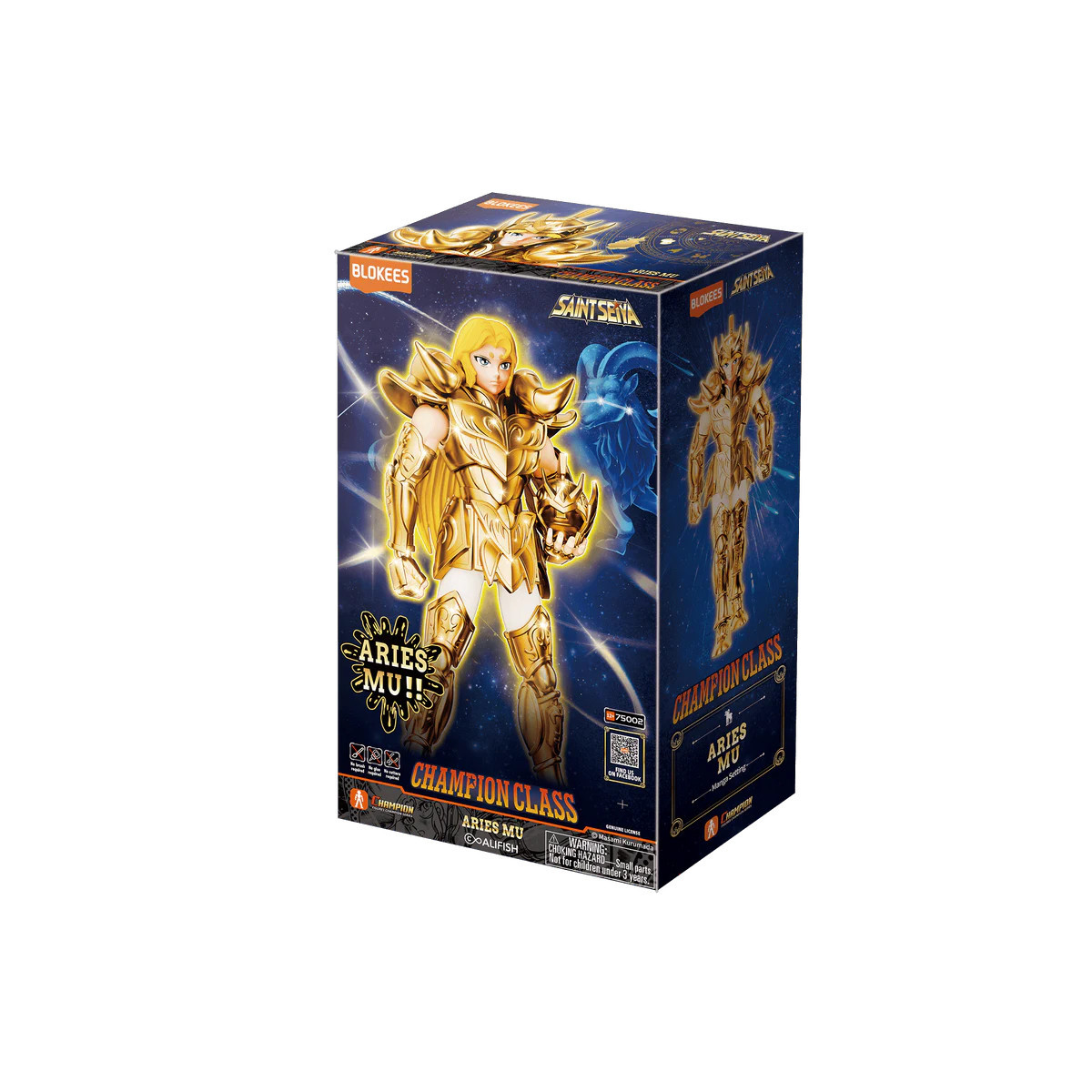 Blokees Saint Seiya - Classe campione Aries Mu - Mu du Belier