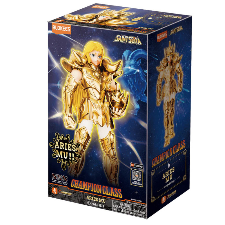 Blokees Saint Seiya - Classe campione Aries Mu - Mu du Belier