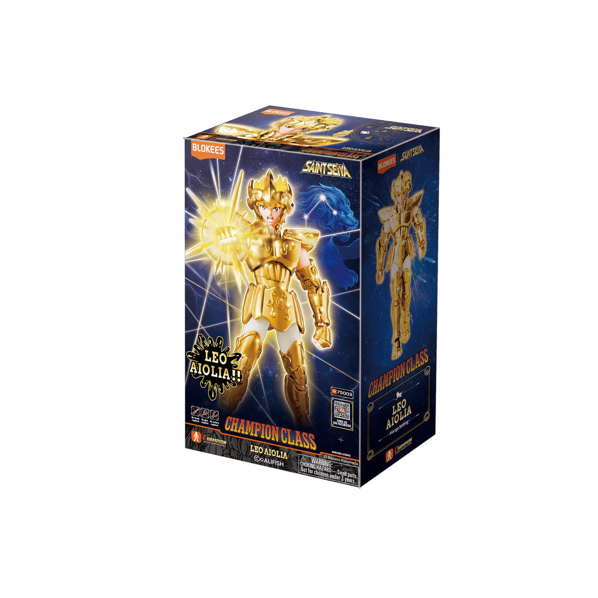 Blokees Saint Seiya - Classe campione Leo Aiolia - Aior del Leone