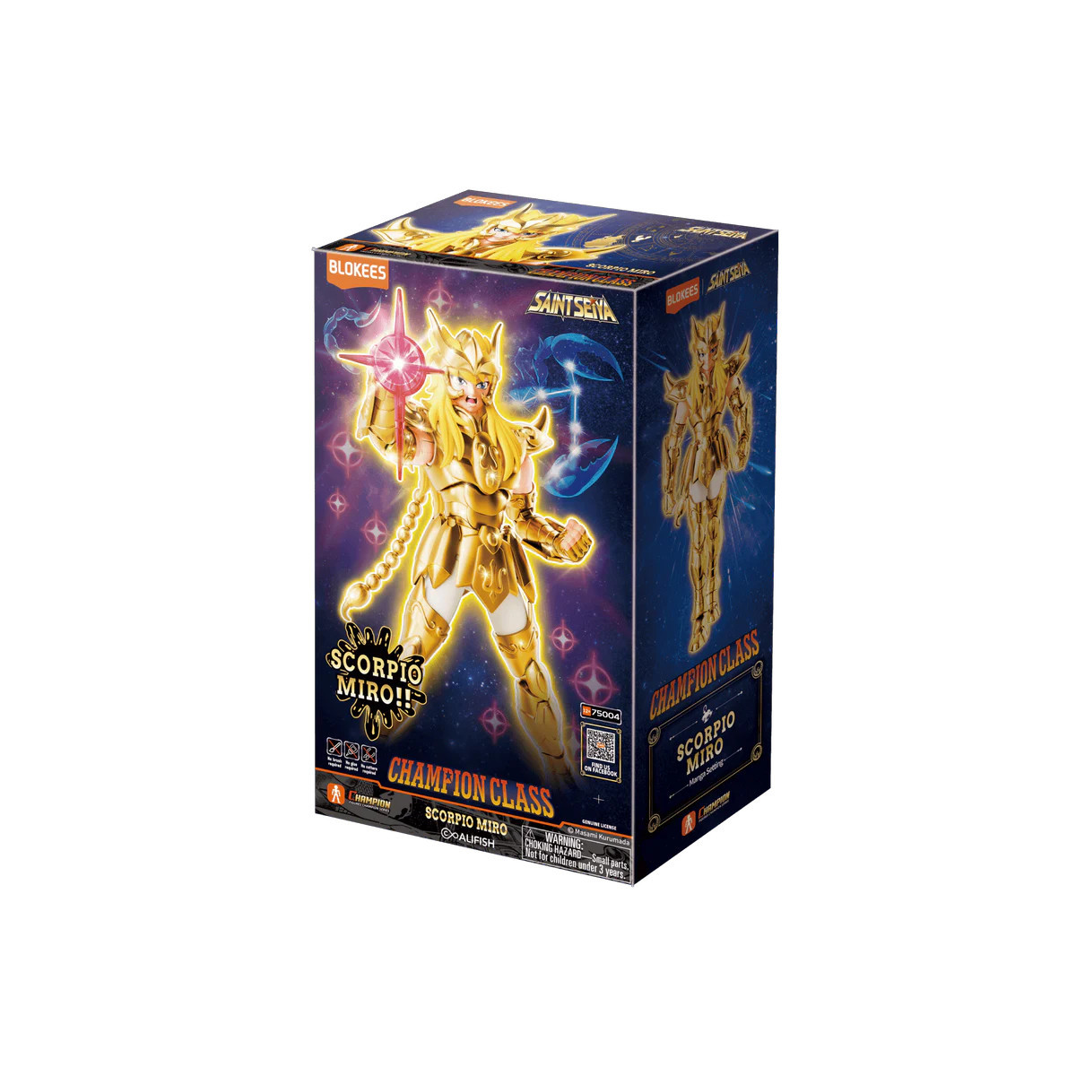 Blokees Saint Seiya - Campione di classe Scorpio Milo - Milo dello Scorpione