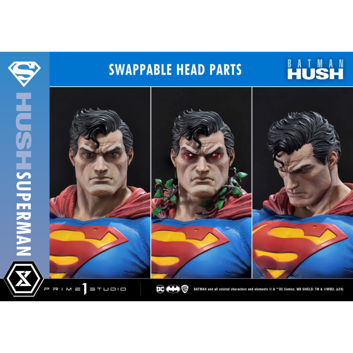 Prime 1 Studio - Batman: Hush (Fumetto) Superman Versione Bonus- Ultimate Premium Masterline Series 1/4 Figurine