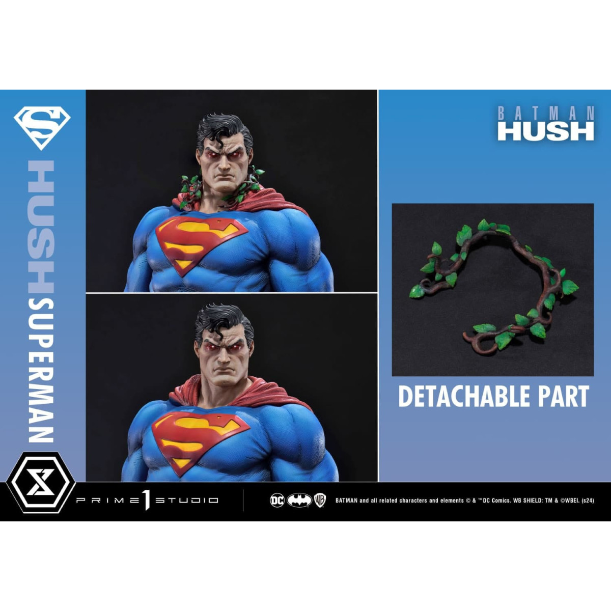 Prime 1 Studio - Batman: Hush (Fumetto) Superman Versione Bonus- Ultimate Premium Masterline Series 1/4 Figurine