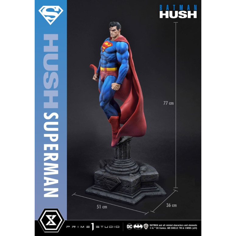 Prime 1 Studio - Batman: Hush (Fumetto) Superman Versione Bonus- Ultimate Premium Masterline Series 1/4 Figurine
