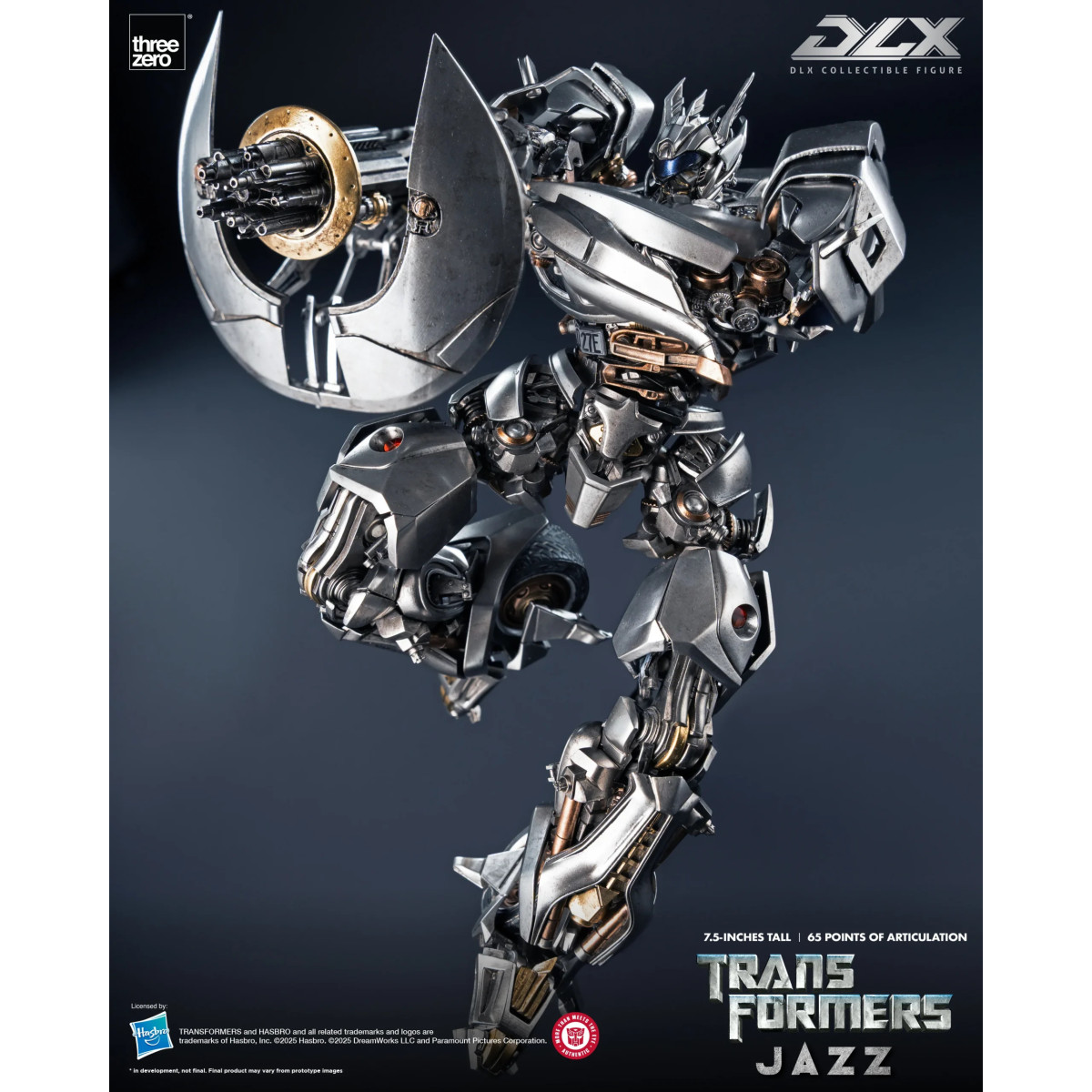 Tre zero Transformers - DLX JAZZ 1/6 - Transformers