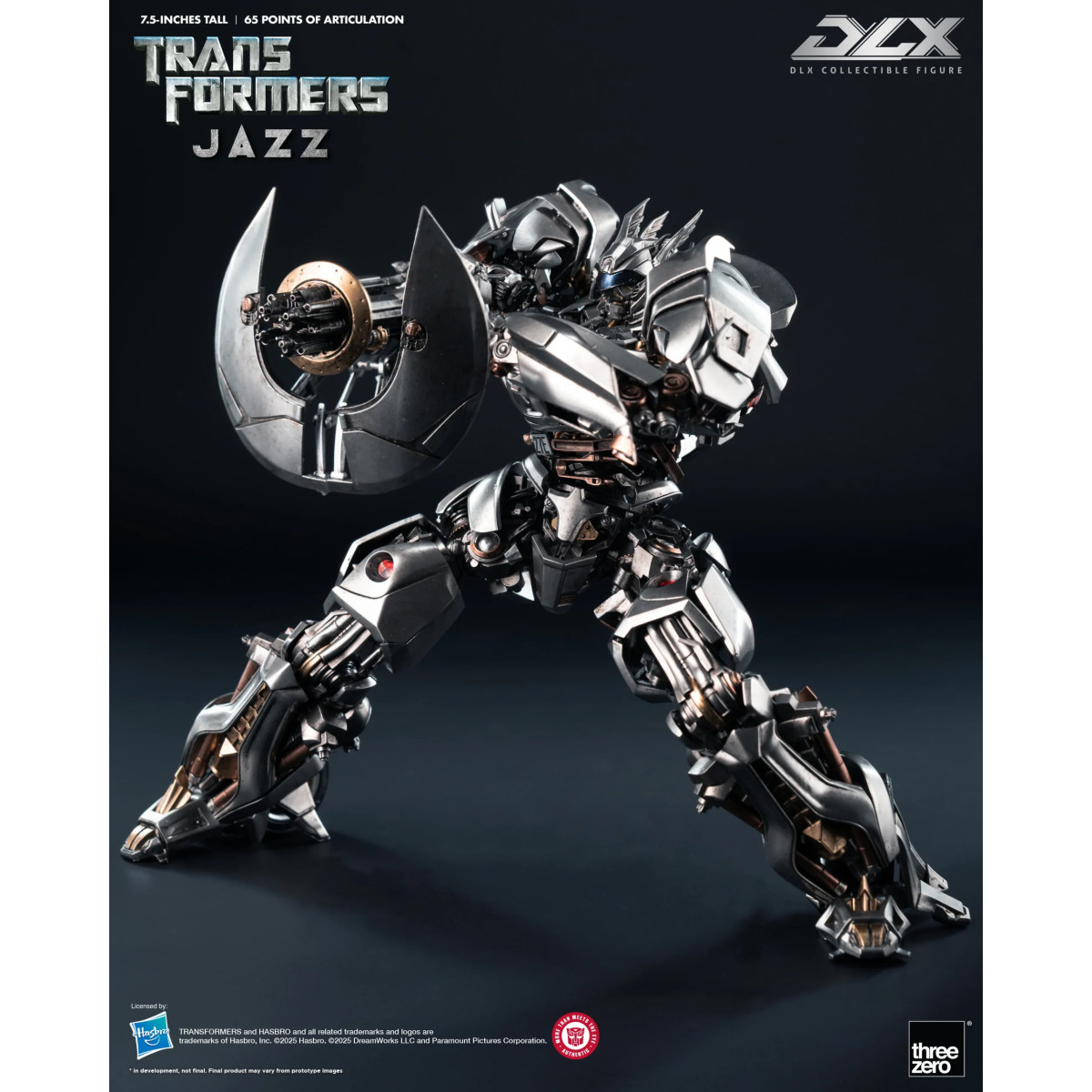 Tre zero Transformers - DLX JAZZ 1/6 - Transformers
