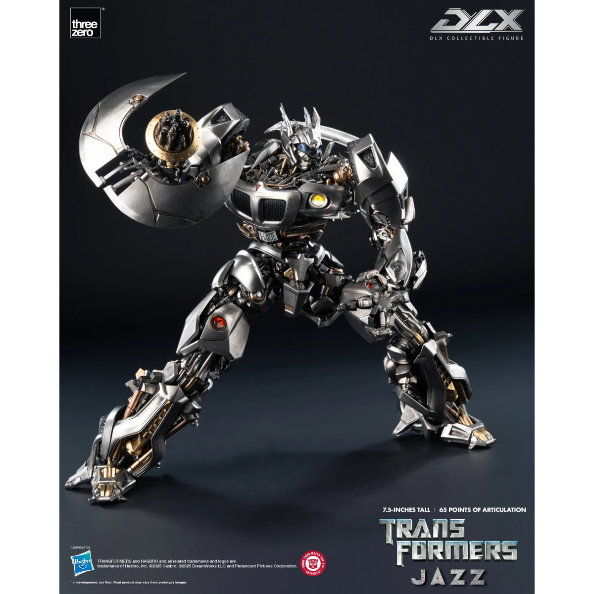 Tre zero Transformers - DLX JAZZ 1/6 - Transformers