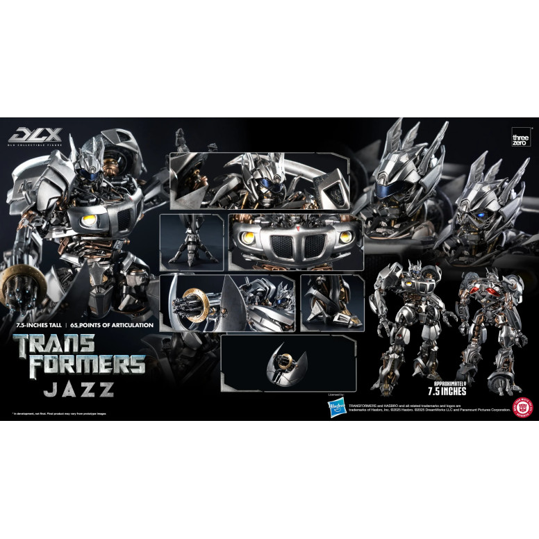 Tre zero Transformers - DLX JAZZ 1/6 - Transformers