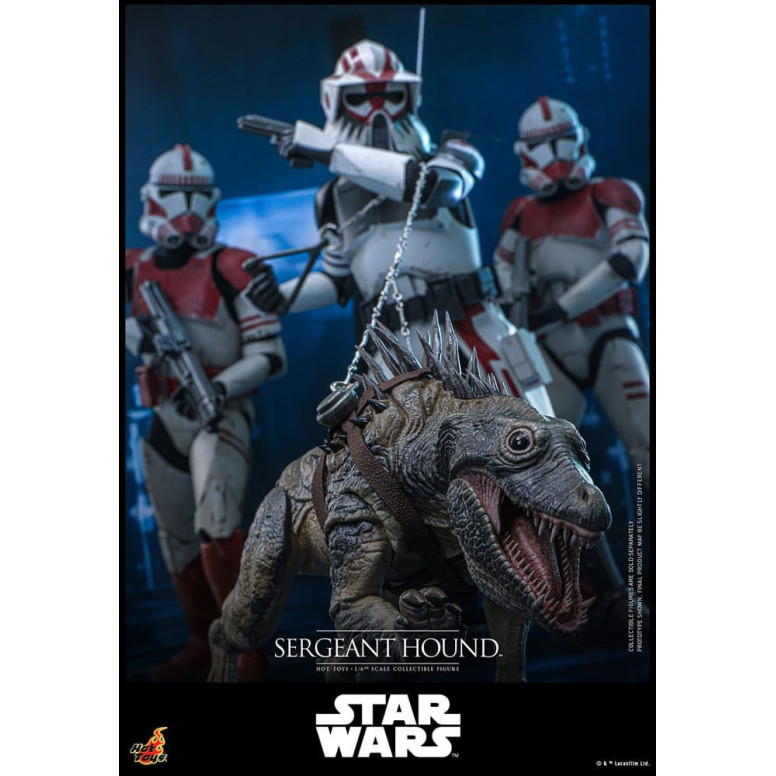 Hot Toys Star Wars - Sergente Hound - The Clone Wars 1/6