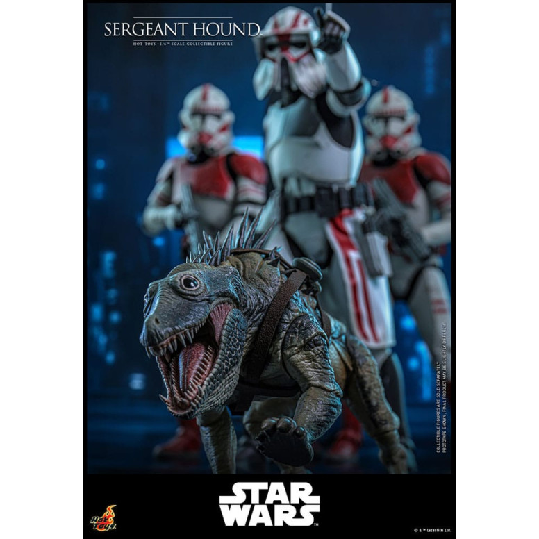 Hot Toys Star Wars - Sergente Hound - The Clone Wars 1/6
