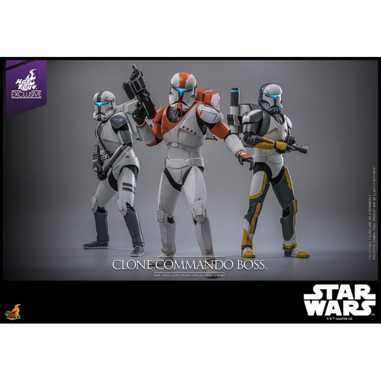 Hot Toys Star Wars - Clone Commando Boss - The Clone Wars 1/6 TMS151