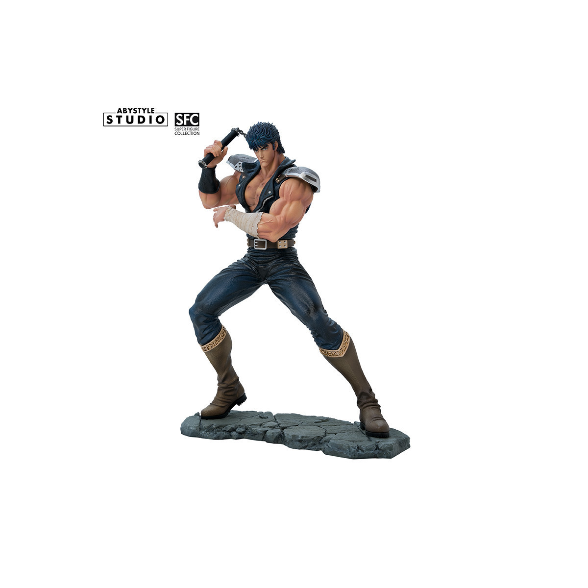 Abystyle - Kenshiro Super Figure Collection 1/10 - Ken il Sopravvissuto - Hokuto No Ken