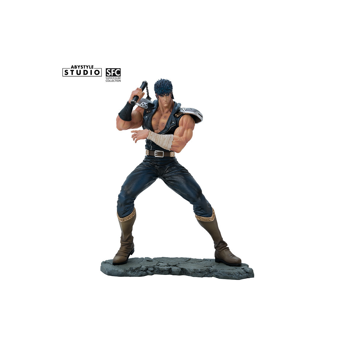 Abystyle - Kenshiro Super Figure Collection 1/10 - Ken il Sopravvissuto - Hokuto No Ken