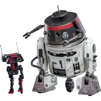 Hot Toys Star Wars - Chopper (C1-10P) e BD-1 (travestimento imperiale) - Esclusiva Hot Toys Ribelli