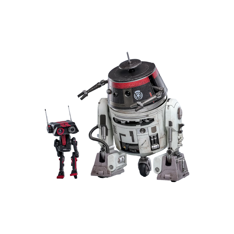 Hot Toys Star Wars - Chopper (C1-10P) e BD-1 (travestimento imperiale) - Esclusiva Hot Toys Ribelli