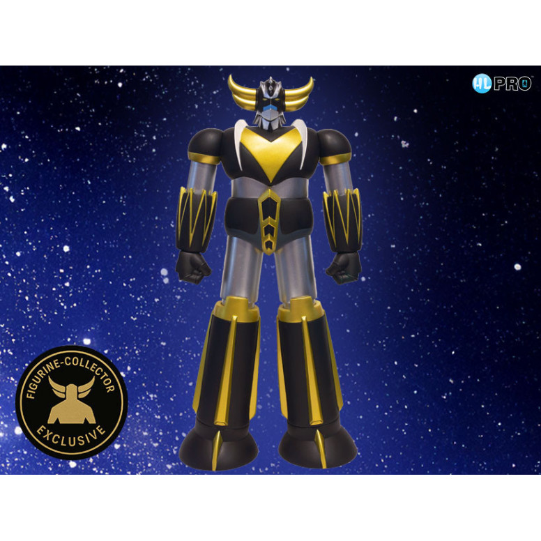 HL Pro - Goldrake (Grendizer) Figurine da collezione esclusive in oro e nero - Jumbo Machinder - Shogun Warrior Ufo Robot Grendi
