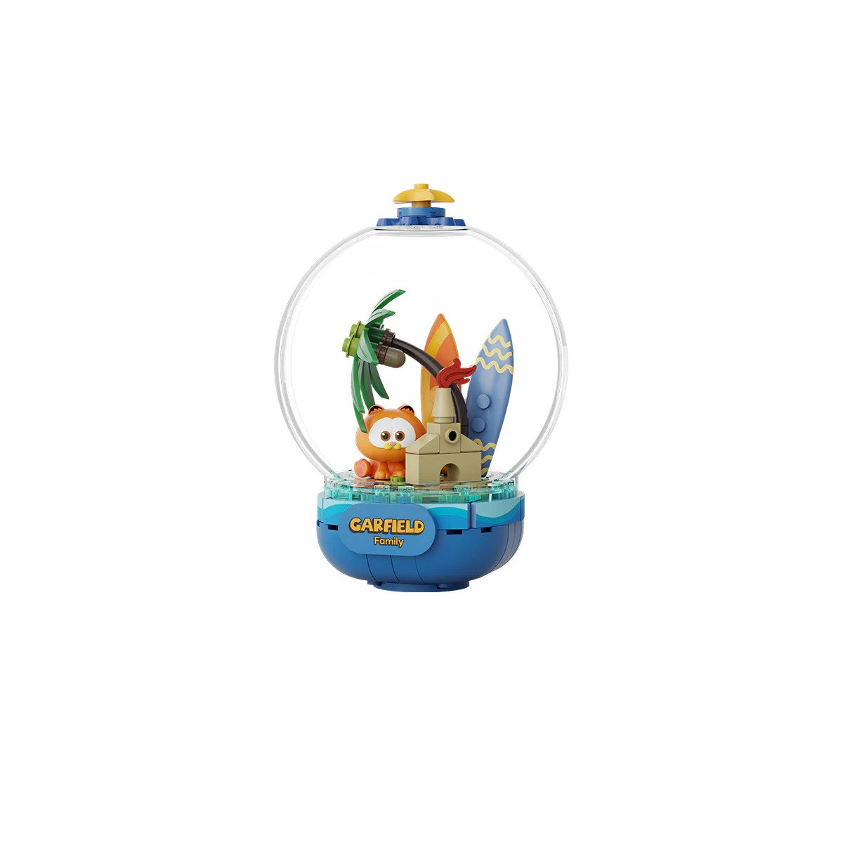 Pantasy - Garfield Serie Crystal Ball - Garfield Chill Island (set da costruire)