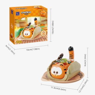 Pantasy - Garfield Serie Foodie - Garfield Taco (set da costruire)