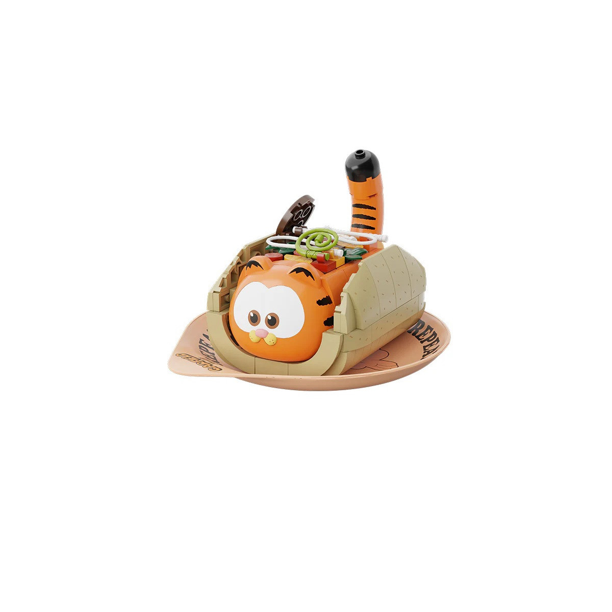 Pantasy - Garfield Serie Foodie - Garfield Taco (set da costruire)
