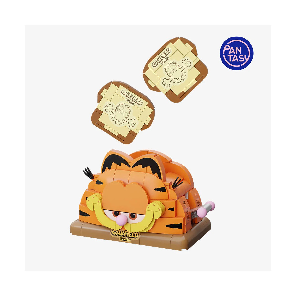 Pantasy - Garfield Serie Macchine Fantastiche - Garfield Tostapane (set da costruzione)