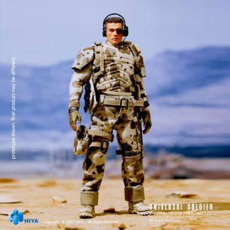 HIYA TOYS - Exquisite Super Series 1/12 - Figura d'azione di Andrew Scott di Universal Soldier (1992)
