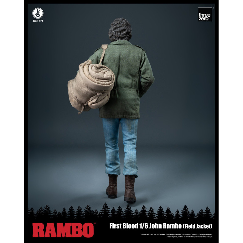 Tre Zero - Rambo I - Action figure 1/6 - John Rambo Field Jacket - 30cm