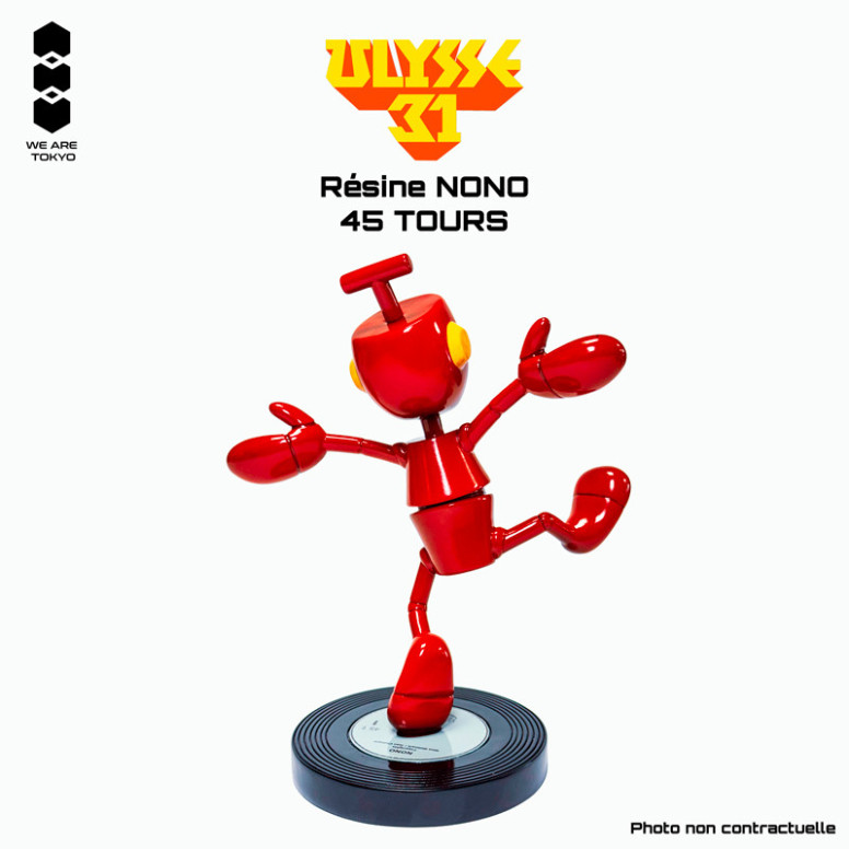 Ulisse 31 Nono 45 Tours Resina 15cm