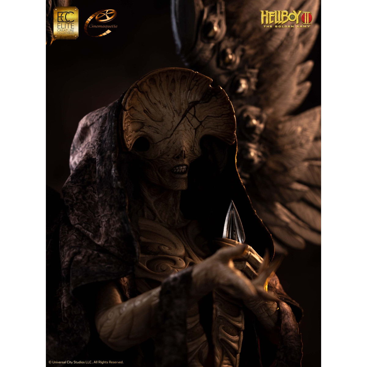 ECC Hellboy II: Le maledette Legioni d'oro statuetta Modello 1/3 Angelo della morte 136 cm