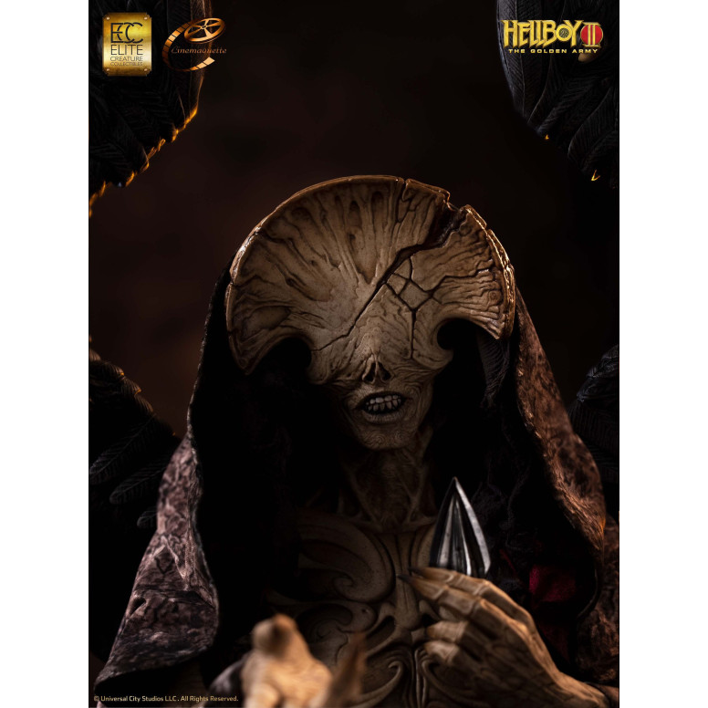 ECC Hellboy II: Le maledette Legioni d'oro statuetta Modello 1/3 Angelo della morte 136 cm