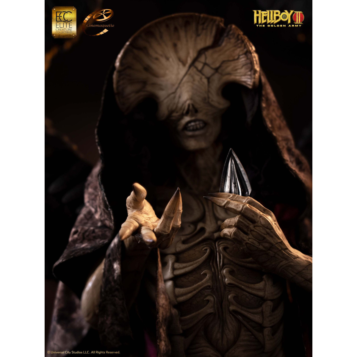 ECC Hellboy II: Le maledette Legioni d'oro statuetta Modello 1/3 Angelo della morte 136 cm