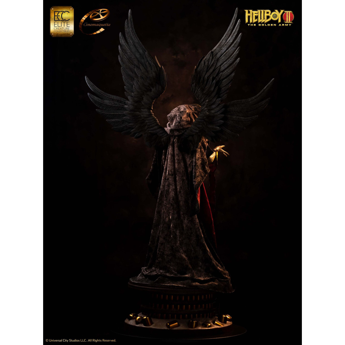 ECC Hellboy II: Le maledette Legioni d'oro statuetta Modello 1/3 Angelo della morte 136 cm
