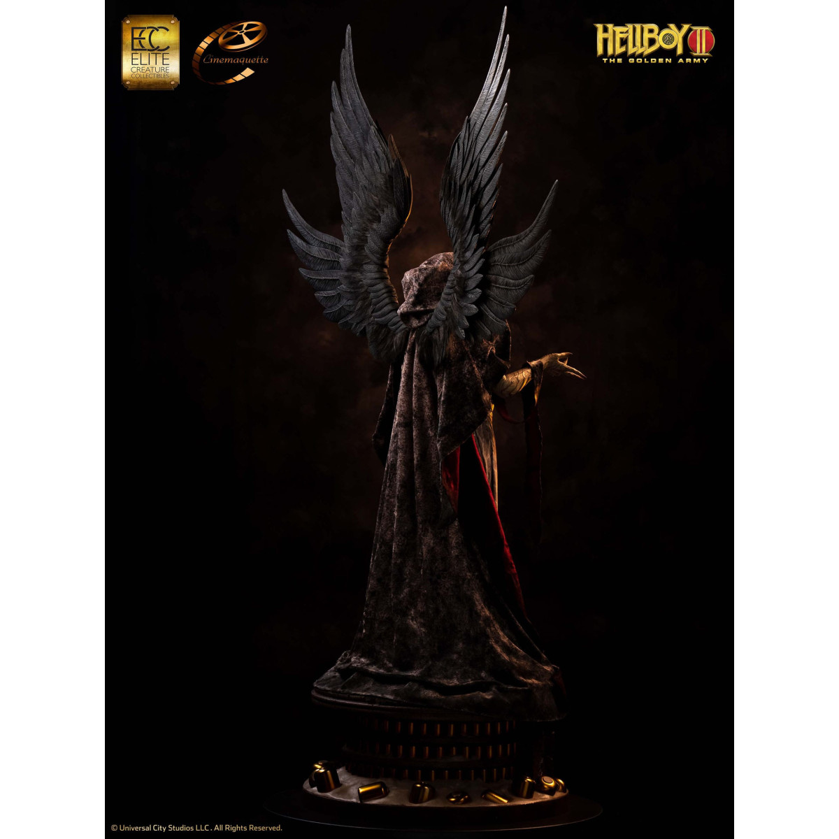 ECC Hellboy II: Le maledette Legioni d'oro statuetta Modello 1/3 Angelo della morte 136 cm