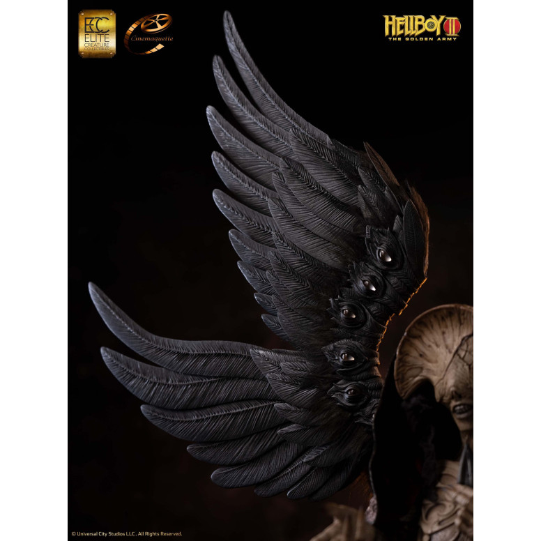 ECC Hellboy II: Le maledette Legioni d'oro statuetta Modello 1/3 Angelo della morte 136 cm