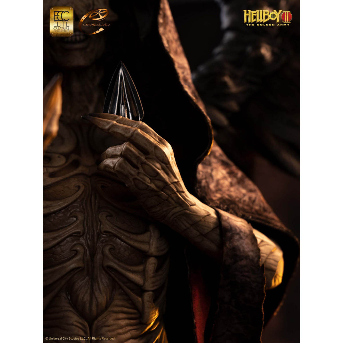 ECC Hellboy II: Le maledette Legioni d'oro statuetta Modello 1/3 Angelo della morte 136 cm