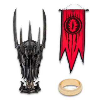 United Cutlery - Il Signore degli Anelli Replica Museum Collection 1/1 Elmo da guerra di Sauron