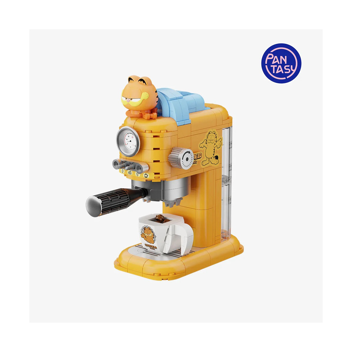 Pantasy - Garfield Serie Macchine Fantastiche - Garfield Macchina da caffè (set da costruire)