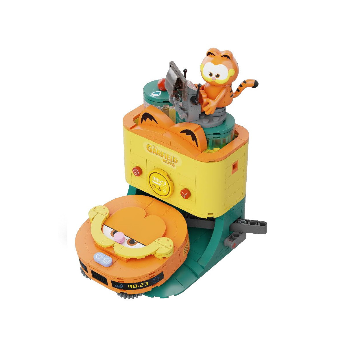 Pantasy - Garfield Serie Macchine Fantastiche - Garfield Aspirapolvere (set da costruire)
