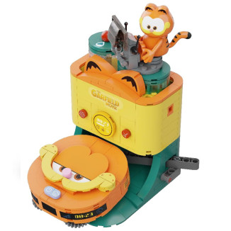 Pantasy - Garfield Serie Macchine Fantastiche - Garfield Aspirapolvere (set da costruire)