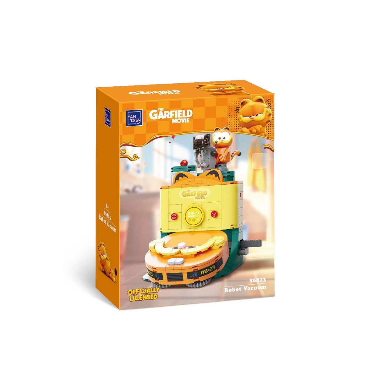 Pantasy - Garfield Serie Macchine Fantastiche - Garfield Aspirapolvere (set da costruire)