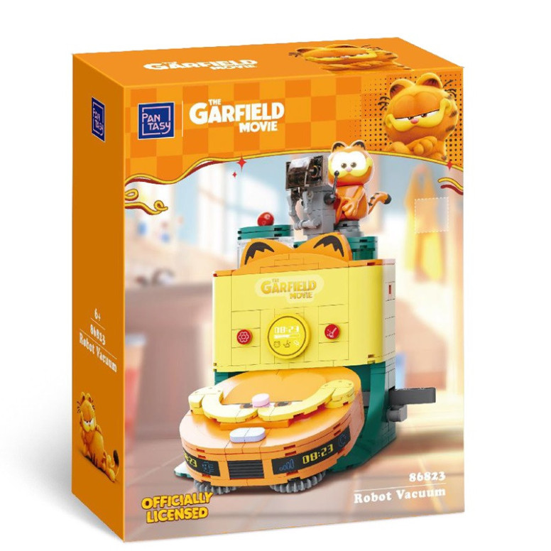 Pantasy - Garfield Serie Macchine Fantastiche - Garfield Aspirapolvere (set da costruire)