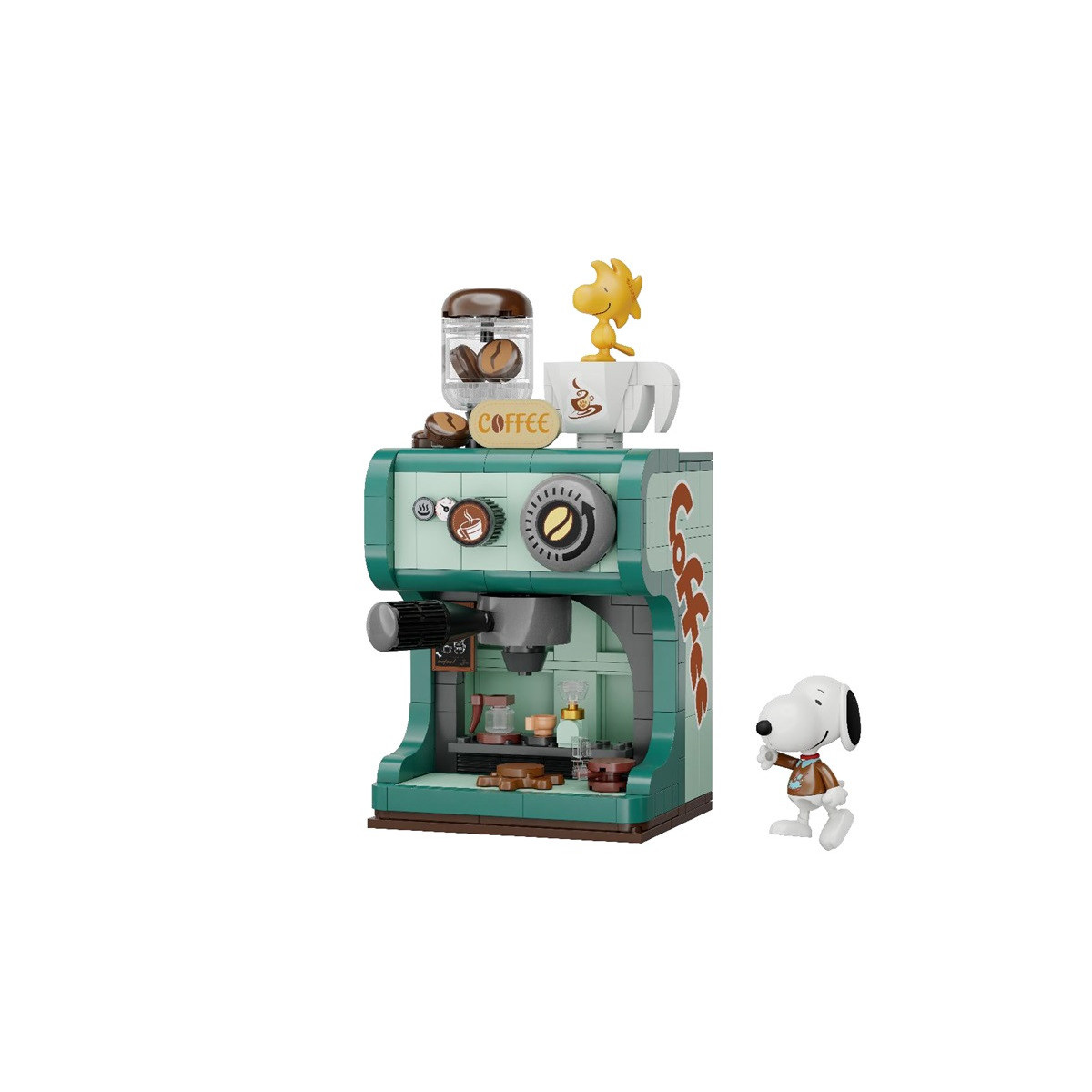 Pantasy - Snoopy Macchina da caffè Retro Time (da costruire)