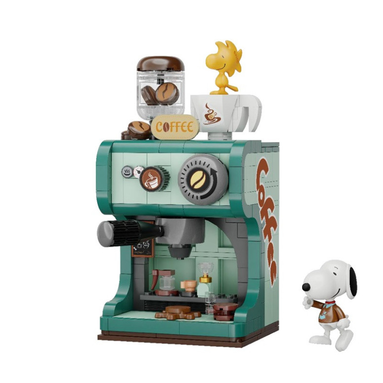 Pantasy - Snoopy Macchina da caffè Retro Time (da costruire)
