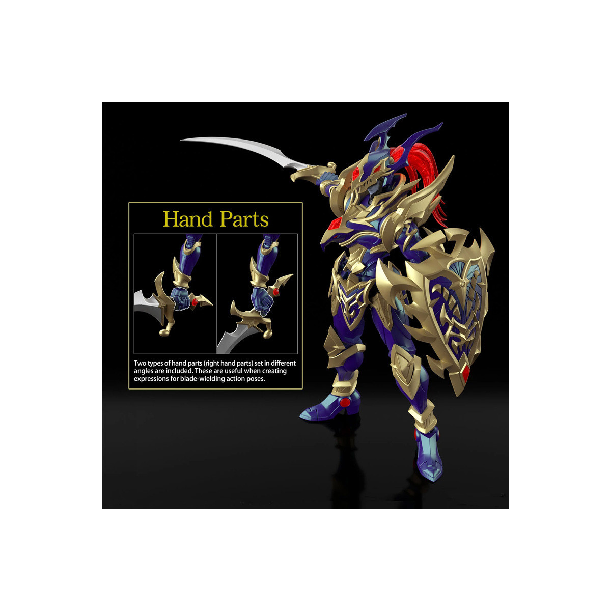 Bandai Yu Gi Oh Figure-Rise Standard Amplificato Soldato di Lustro Nero