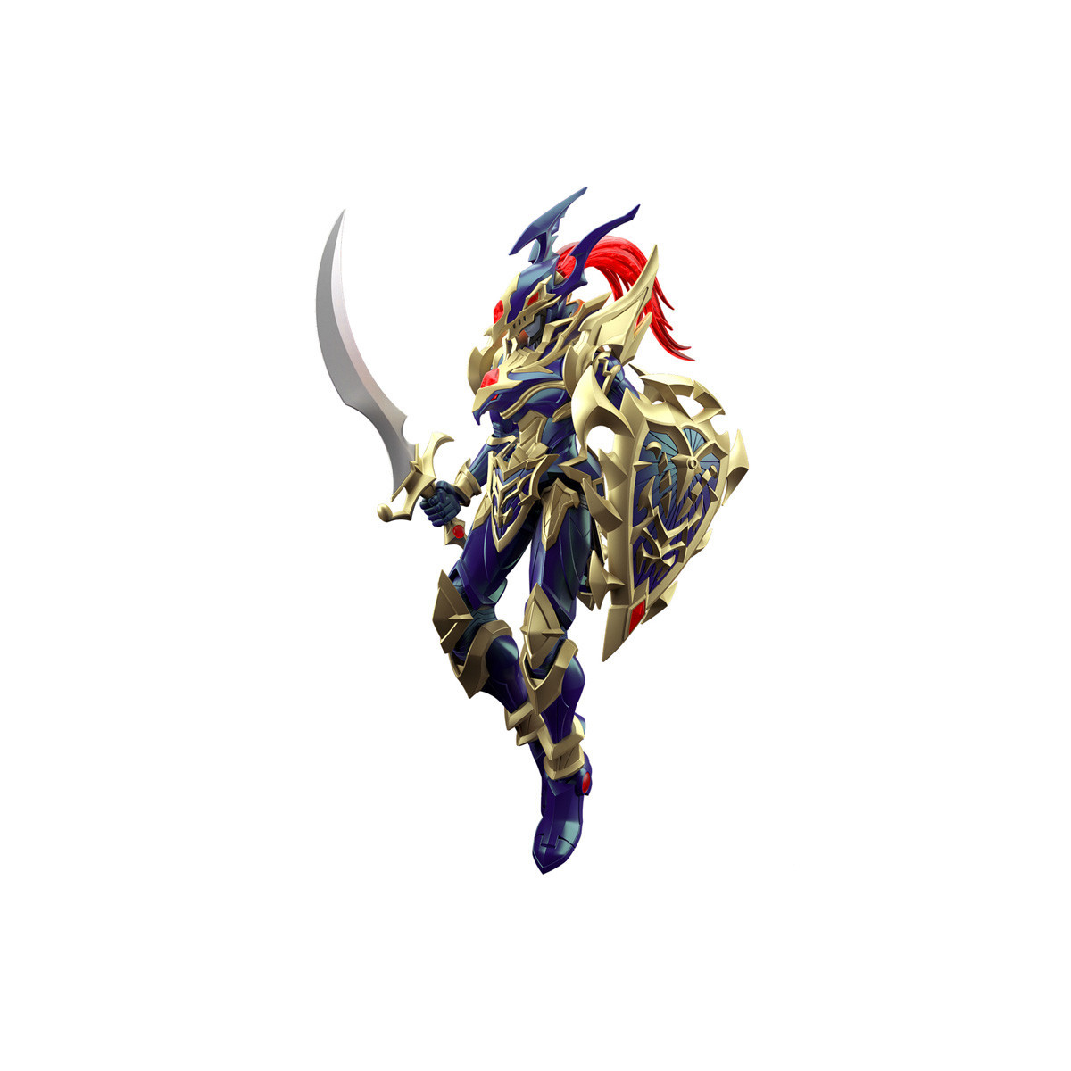 Bandai Yu Gi Oh Figure-Rise Standard Amplificato Soldato di Lustro Nero