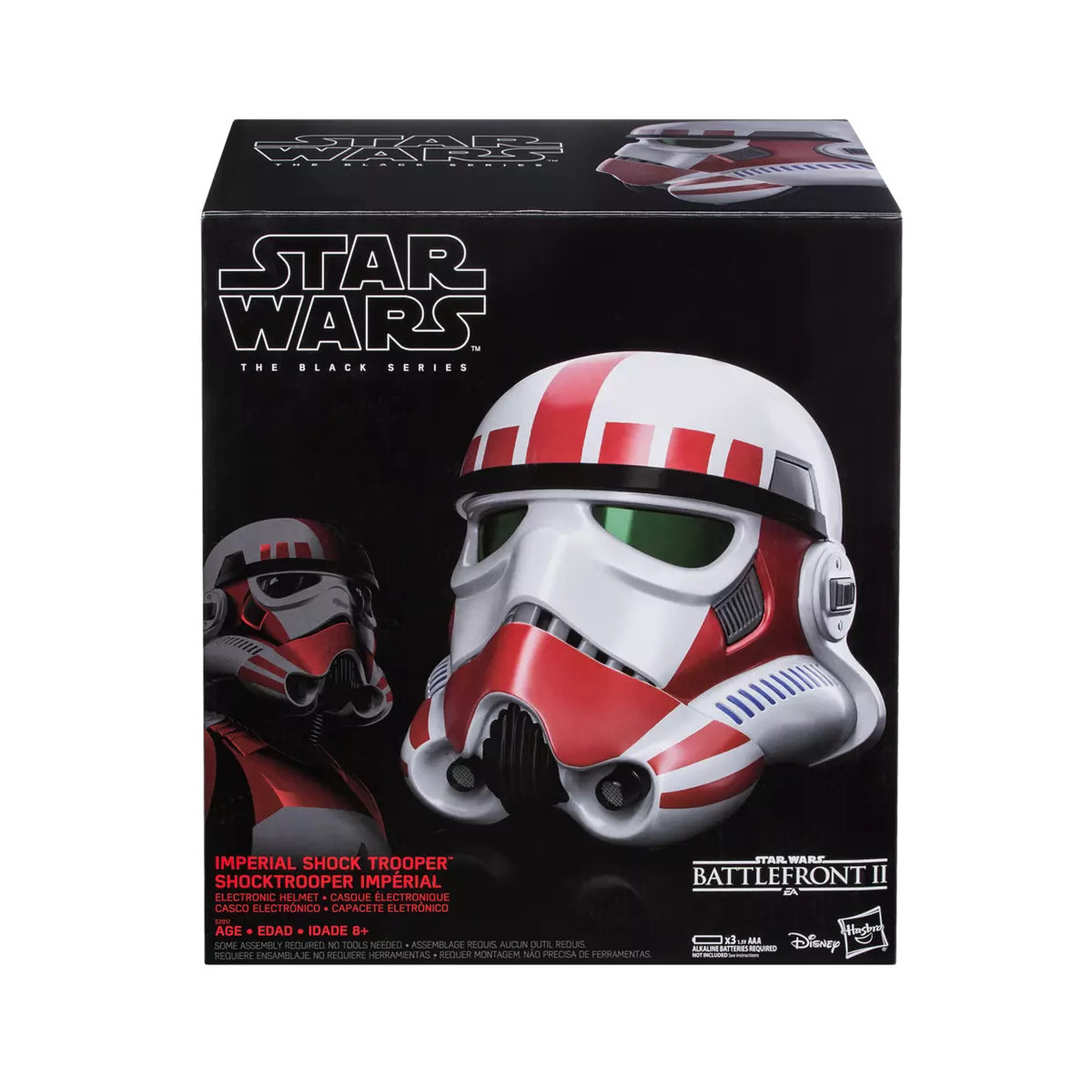 Hasbro Elmetto elettronico Star War Battlefront Black Series Imperial Shock Trooper