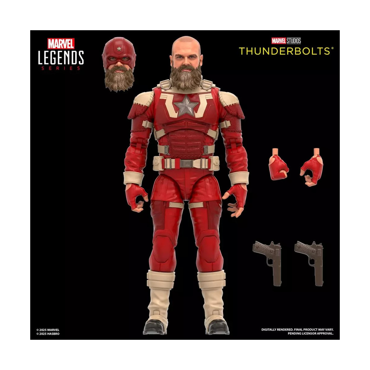 Hasbro Marvel Legends Serie Yelena Belova e Red Guardian - Thunderbolts