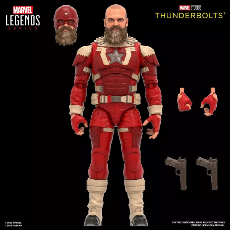 Hasbro Marvel Legends Serie Yelena Belova e Red Guardian - Thunderbolts