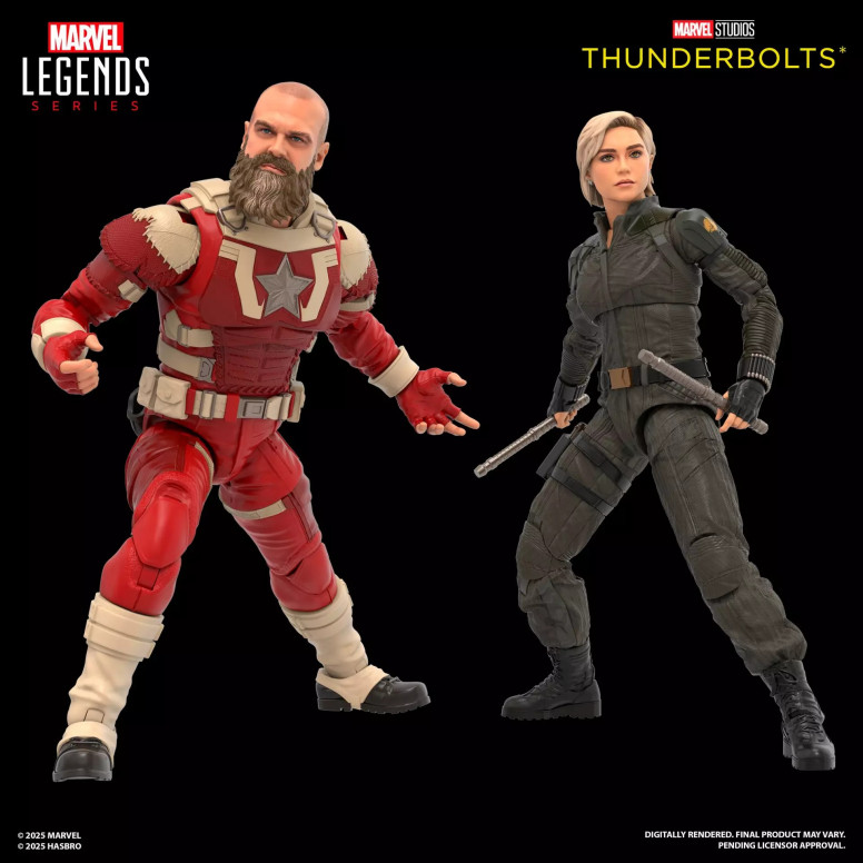 Hasbro Marvel Legends Serie Yelena Belova e Red Guardian - Thunderbolts