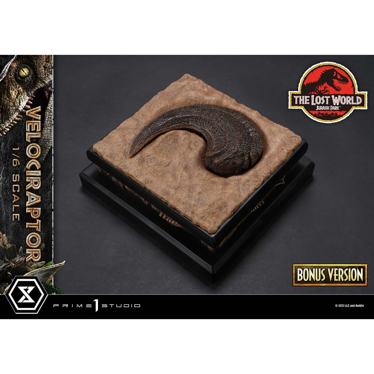 Prime 1 Studio - Jurassic Park II - statua Legacy Museum Collection 1/6 Velociraptor Versione Bonus 41 cm