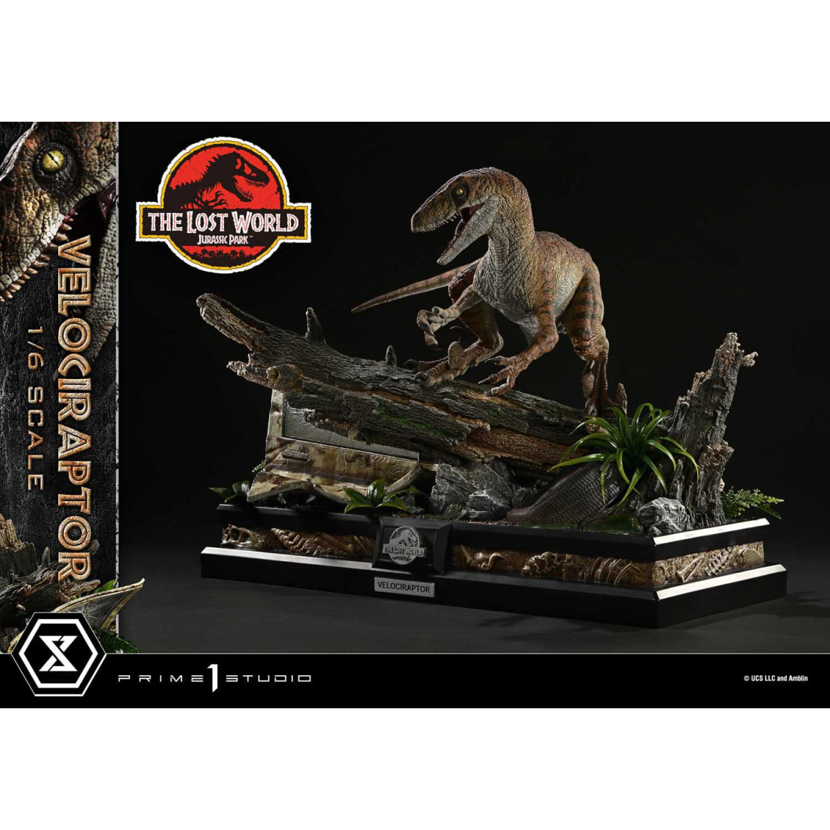 Prime 1 Studio - Jurassic Park II - statua Legacy Museum Collection 1/6 Velociraptor Versione Bonus 41 cm